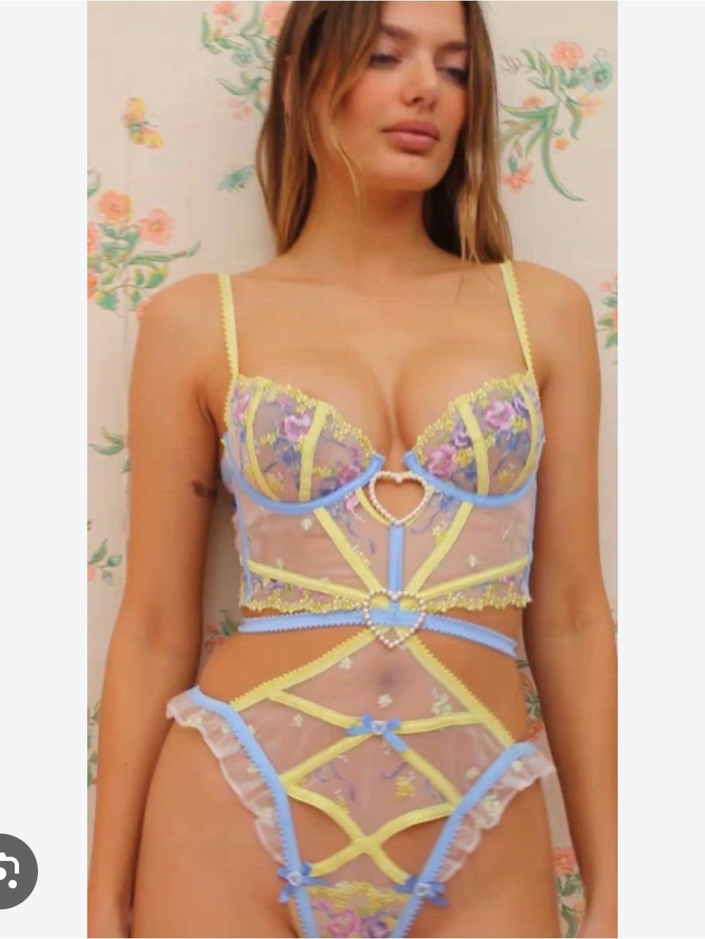 For Love & Lemons Lavender Meadows Teddy